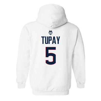 UConn - NCAA Men's Soccer : Alex Tupay - Hooded Sweatshirt-1