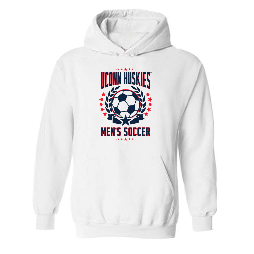 UConn - NCAA Men's Soccer : Preston Alessio - Hooded Sweatshirt-0
