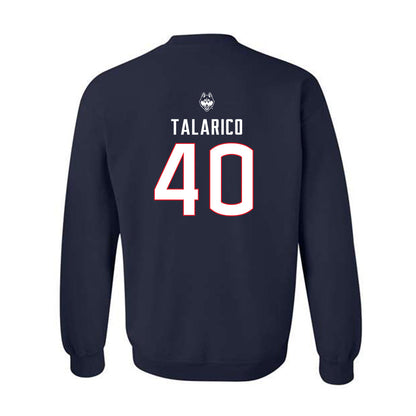UConn - NCAA Baseball : Joe Talarico - Sports Shersey Crewneck Sweatshirt-1