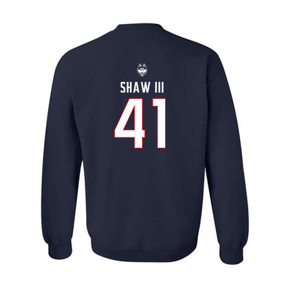 UConn - NCAA Baseball : Gregory Shaw III - Sports Shersey Crewneck Sweatshirt