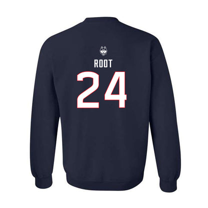 UConn - NCAA Baseball : Beau Root - Sports Shersey Crewneck Sweatshirt