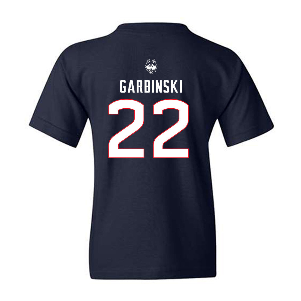 UConn - NCAA Baseball : Garret Garbinski - Sports Shersey Youth T-Shirt-1