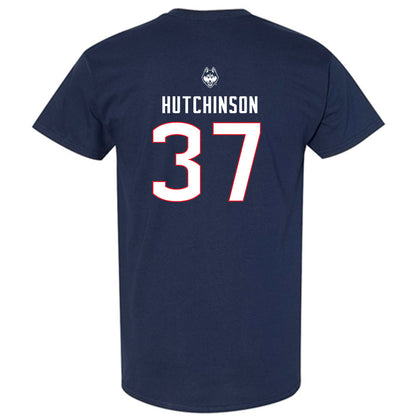 UConn - NCAA Baseball : Sam Hutchinson - Sports Shersey T-Shirt