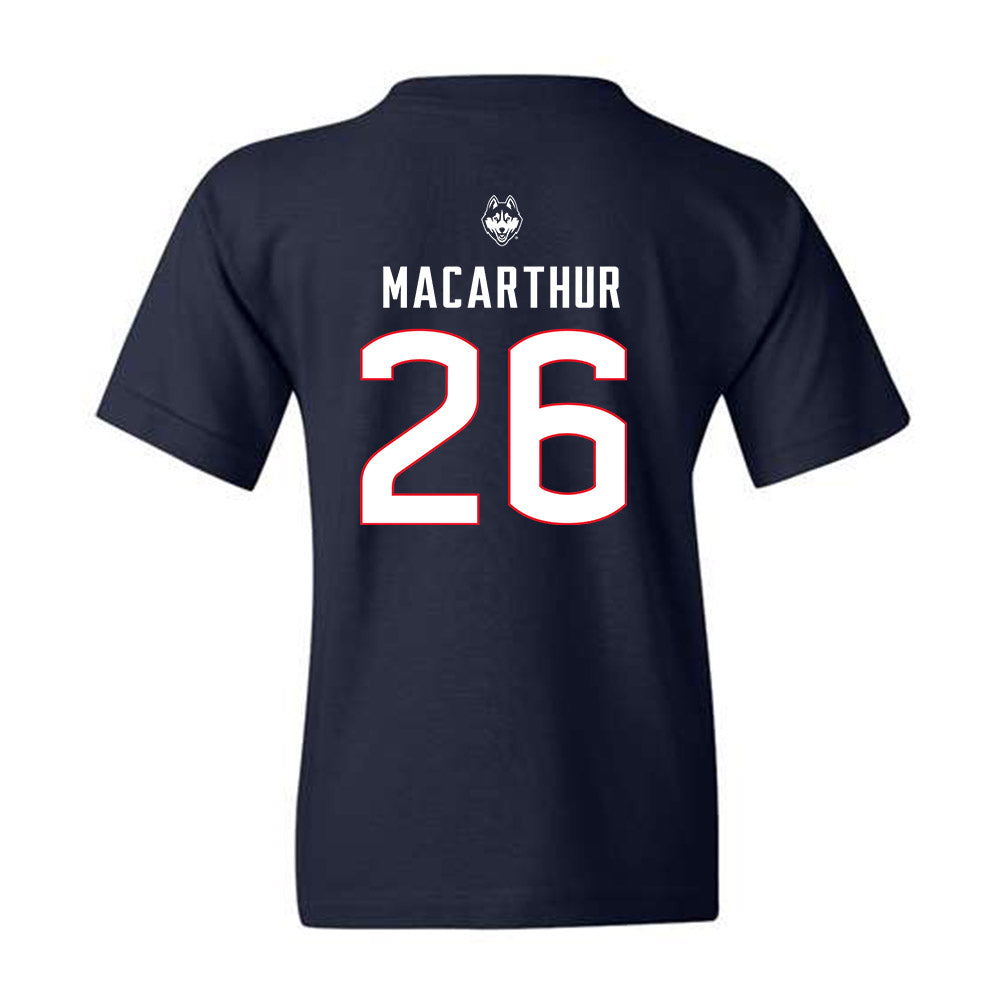 UConn - NCAA Baseball : Grant MacArthur - Sports Shersey Youth T-Shirt
