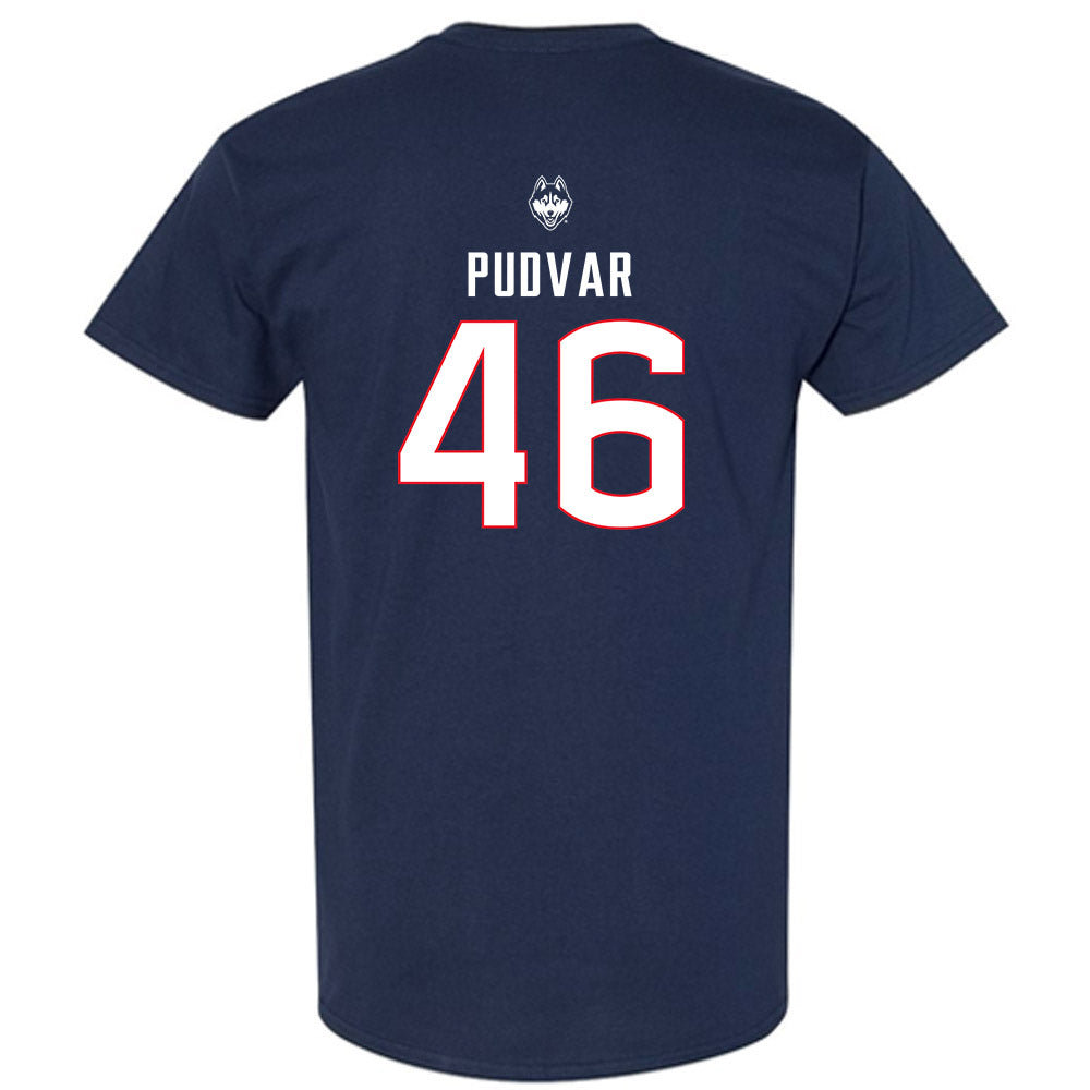 UConn - NCAA Baseball : Oliver Pudvar - Sports Shersey T-Shirt