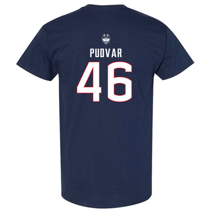 UConn - NCAA Baseball : Oliver Pudvar - Sports Shersey T-Shirt