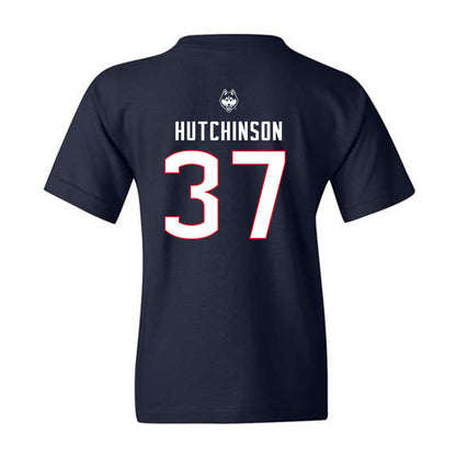 UConn - NCAA Baseball : Sam Hutchinson - Sports Shersey Youth T-Shirt