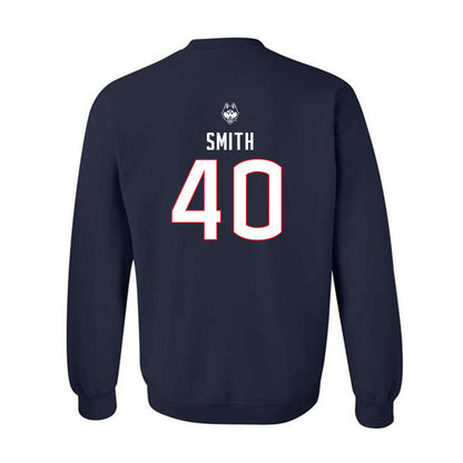 UConn - NCAA Baseball : Drew Smith - Sports Shersey Crewneck Sweatshirt