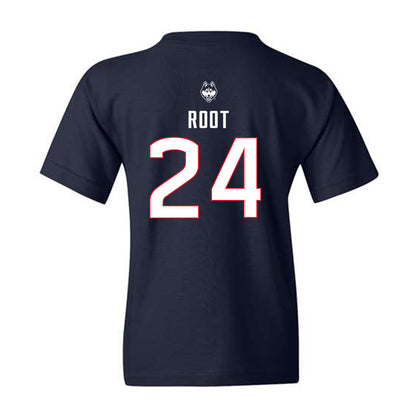 UConn - NCAA Baseball : Beau Root - Sports Shersey Youth T-Shirt