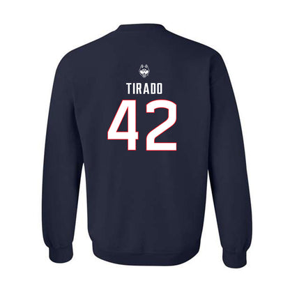 UConn - NCAA Baseball : Gabriel Tirado - Sports Shersey Crewneck Sweatshirt