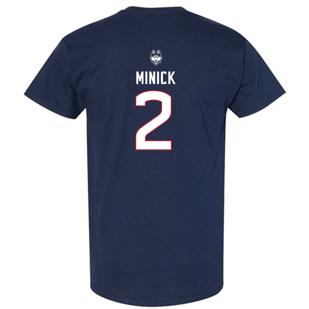 UConn - NCAA Baseball : Tyler Minick - Sports Shersey T-Shirt-1