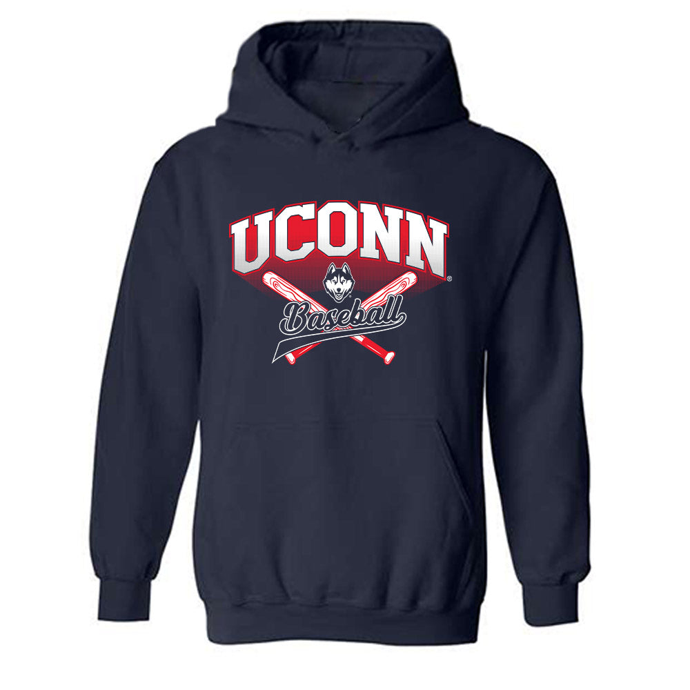 UConn - NCAA Baseball : Joe Talarico - Sports Shersey Hooded Sweatshirt-0