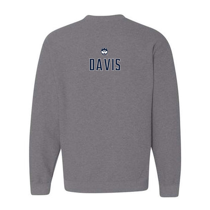 UConn - NCAA Women's Swimming & Diving : Bridget Davis - Sports Shersey Crewneck Sweatshirt