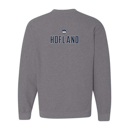 UConn - NCAA Women's Swimming & Diving : Niamh Hofland - Sports Shersey Crewneck Sweatshirt