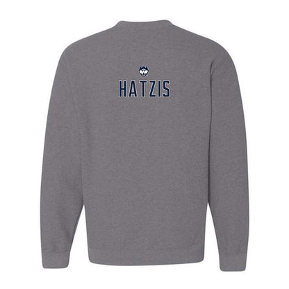 UConn - NCAA Women's Swimming & Diving : Mia Hatzis - Sports Shersey Crewneck Sweatshirt-1