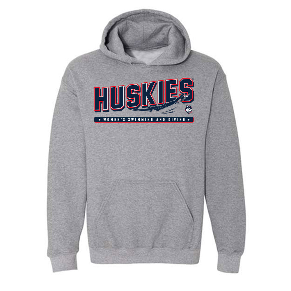 UConn - NCAA Women's Swimming & Diving : Molly Rogers - Sports Shersey Hooded Sweatshirt