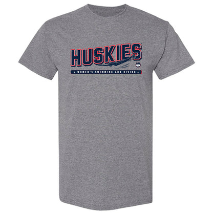 UConn - NCAA Women's Swimming & Diving : Bella Hoffman - Sports Shersey T-Shirt-0