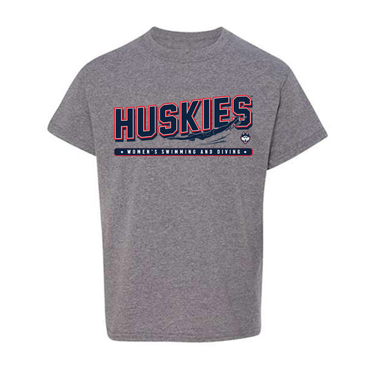 UConn - NCAA Women's Swimming & Diving : Lydia Gonzales - Sports Shersey Youth T-Shirt-0