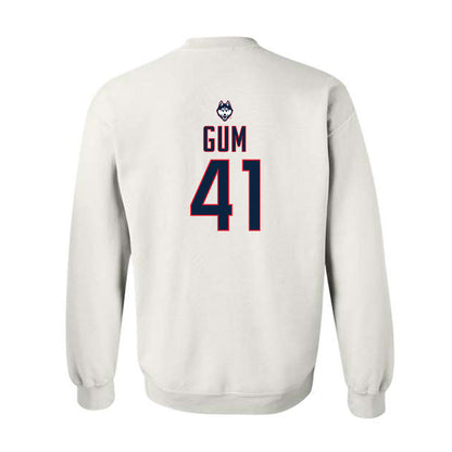 UConn - NCAA Women's Lacrosse : Johannah Gum - Sports Shersey Crewneck Sweatshirt