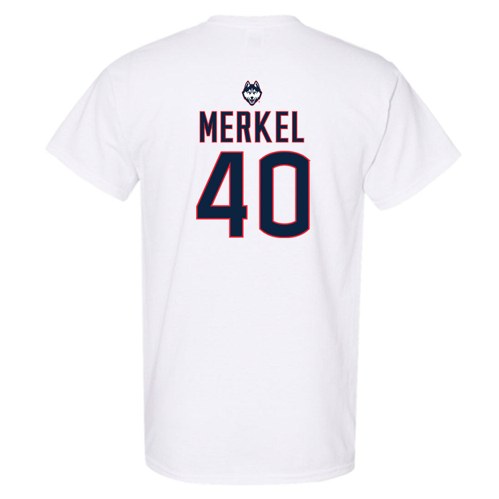 UConn - NCAA Women's Lacrosse : McKenna Merkel - Sports Shersey T-Shirt-1