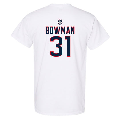 UConn - NCAA Women's Lacrosse : Eliza Bowman - Sports Shersey T-Shirt