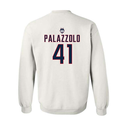 UConn - NCAA Women's Lacrosse : Ava Palazzolo - Sports Shersey Crewneck Sweatshirt-1