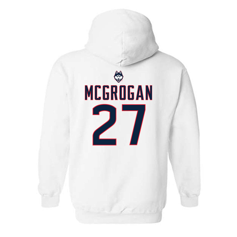 UConn - NCAA Women's Lacrosse : Eve McGrogan - Sports Shersey Hooded Sweatshirt