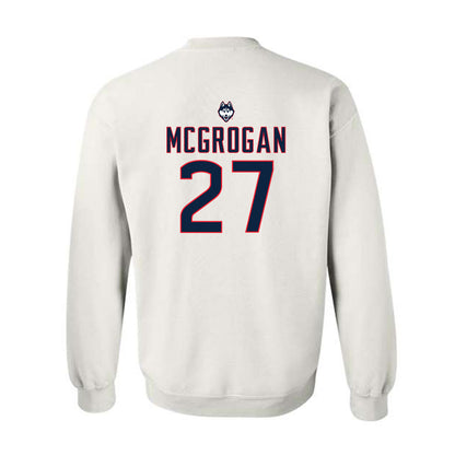 UConn - NCAA Women's Lacrosse : Eve McGrogan - Sports Shersey Crewneck Sweatshirt