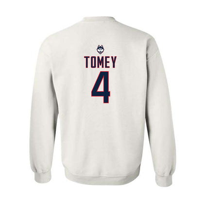 UConn - NCAA Women's Lacrosse : Camryn Tomey - Sports Shersey Crewneck Sweatshirt-1