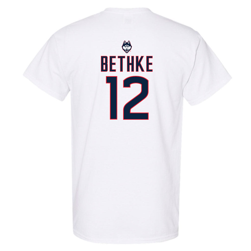 UConn - NCAA Women's Lacrosse : Hadley Bethke - Sports Shersey T-Shirt-1