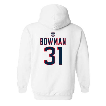 UConn - NCAA Women's Lacrosse : Eliza Bowman - Sports Shersey Hooded Sweatshirt