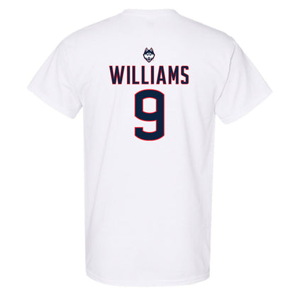 UConn - NCAA Women's Lacrosse : Leah Williams - Sports Shersey T-Shirt