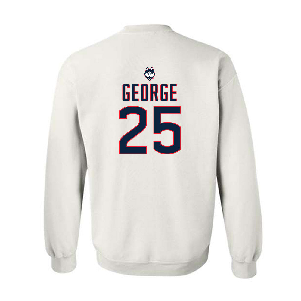 UConn - NCAA Women's Lacrosse : Madelyn George - Sports Shersey Crewneck Sweatshirt