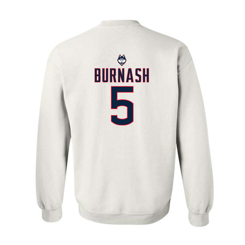 UConn - NCAA Women's Lacrosse : Karsyn Burnash - Sports Shersey Crewneck Sweatshirt-1