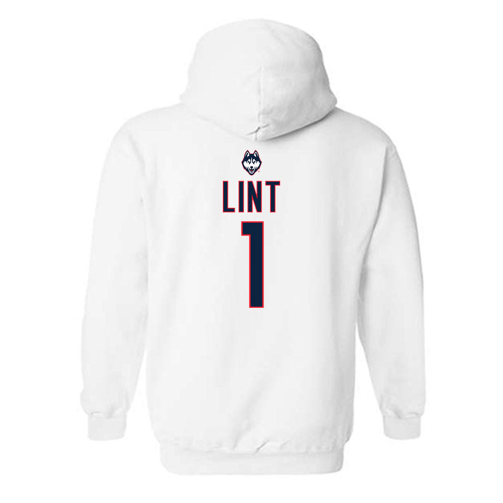 UConn - NCAA Women's Lacrosse : Gracie Lint - Sports Shersey Hooded Sweatshirt