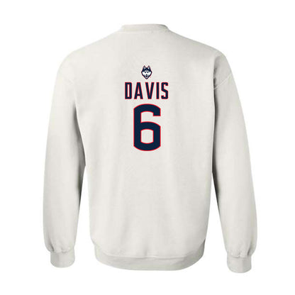 UConn - NCAA Women's Lacrosse : Rayea Davis - Sports Shersey Crewneck Sweatshirt