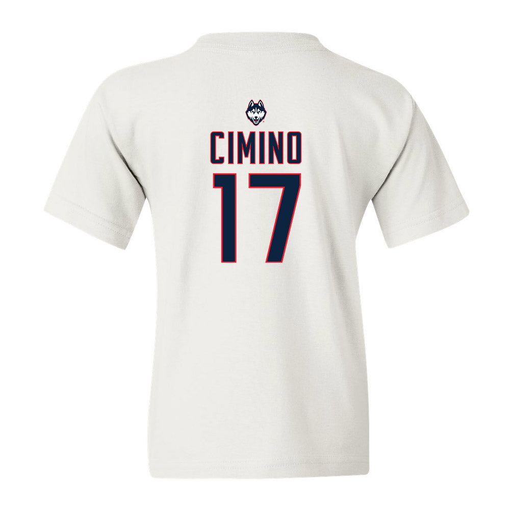 UConn - NCAA Women's Lacrosse : Ava Cimino - Sports Shersey Youth T-Shirt