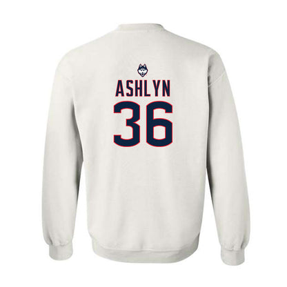 UConn - NCAA Women's Lacrosse : Ashlyn Roberts Ashlyn - Sports Shersey Crewneck Sweatshirt