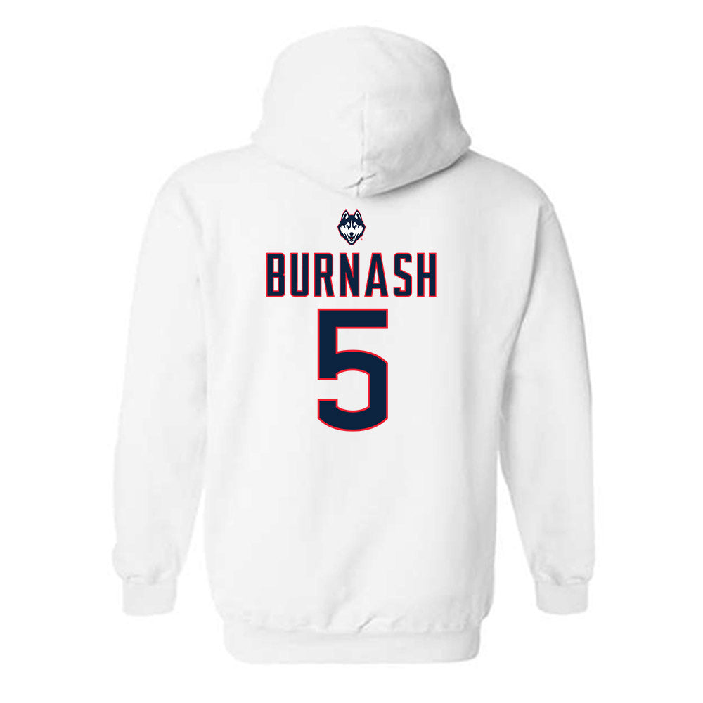 UConn - NCAA Women's Lacrosse : Karsyn Burnash - Sports Shersey Hooded Sweatshirt-1