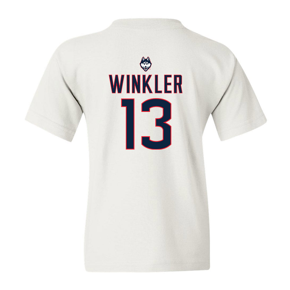 UConn - NCAA Women's Lacrosse : Grace Winkler - Sports Shersey Youth T-Shirt