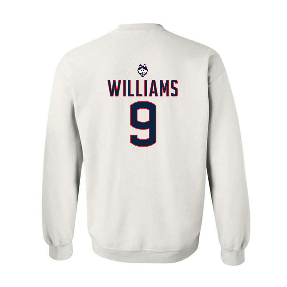 UConn - NCAA Women's Lacrosse : Leah Williams - Sports Shersey Crewneck Sweatshirt