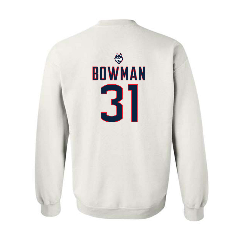 UConn - NCAA Women's Lacrosse : Eliza Bowman - Sports Shersey Crewneck Sweatshirt