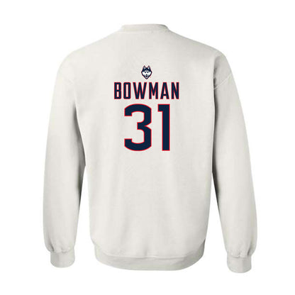 UConn - NCAA Women's Lacrosse : Eliza Bowman - Sports Shersey Crewneck Sweatshirt