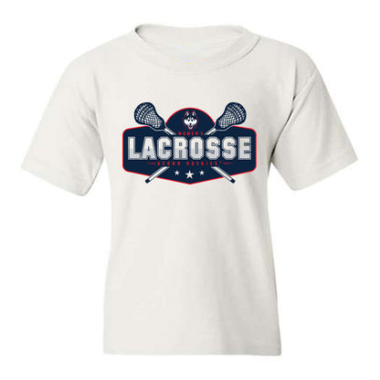 UConn - NCAA Women's Lacrosse : Caitlyn Hubiak - Sports Shersey Youth T-Shirt-0