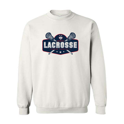 UConn - NCAA Women's Lacrosse : Lucia Smigiel - Sports Shersey Crewneck Sweatshirt-0