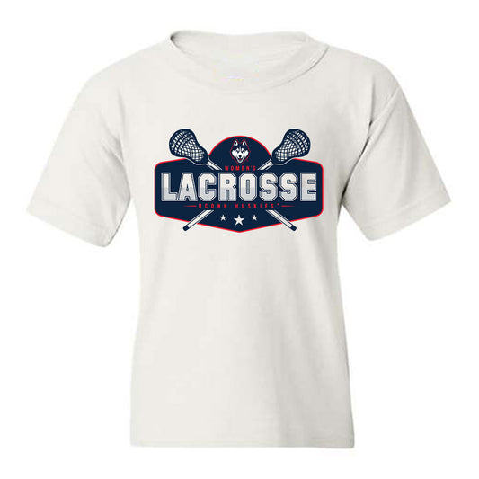UConn - NCAA Women's Lacrosse : Madelyn Syme - Sports Shersey Youth T-Shirt-0