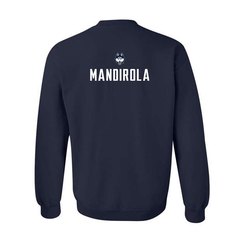 UConn - NCAA Men's Track & Field : Griffin Mandirola - Sports Shersey Crewneck Sweatshirt