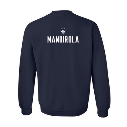 UConn - NCAA Men's Track & Field : Griffin Mandirola - Sports Shersey Crewneck Sweatshirt