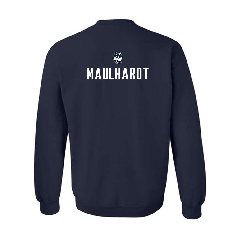 UConn - NCAA Men's Track & Field : Wyatt Maulhardt - Sports Shersey Crewneck Sweatshirt