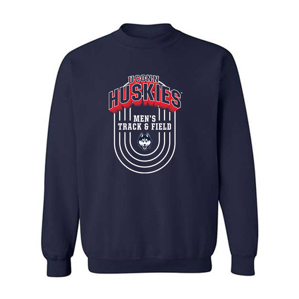 UConn - NCAA Men's Track & Field : Kyle Kurtz - Sports Shersey Crewneck Sweatshirt-0